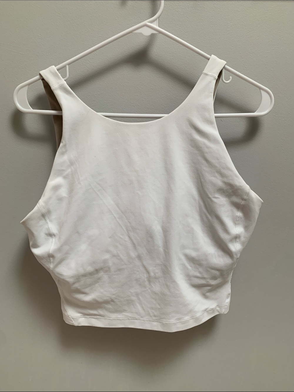 lululemon athletica White Align™ High-Neck Cropped Tank - Picture 4 of 5